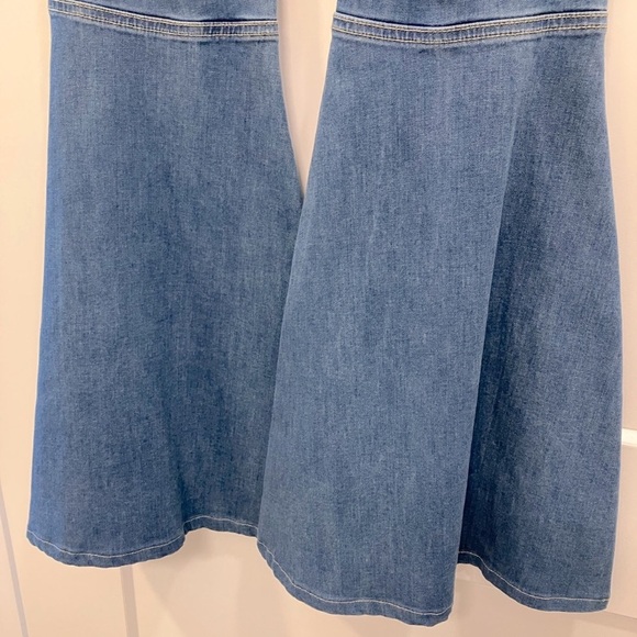 Free People We The Free Just Float On Flare Jeans | Jericho Blue | High Rise 27 - Picture 5 of 11
